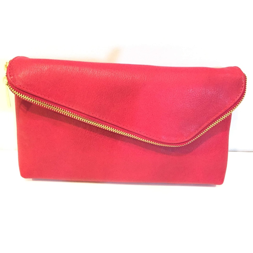 Cherry Red Clutch